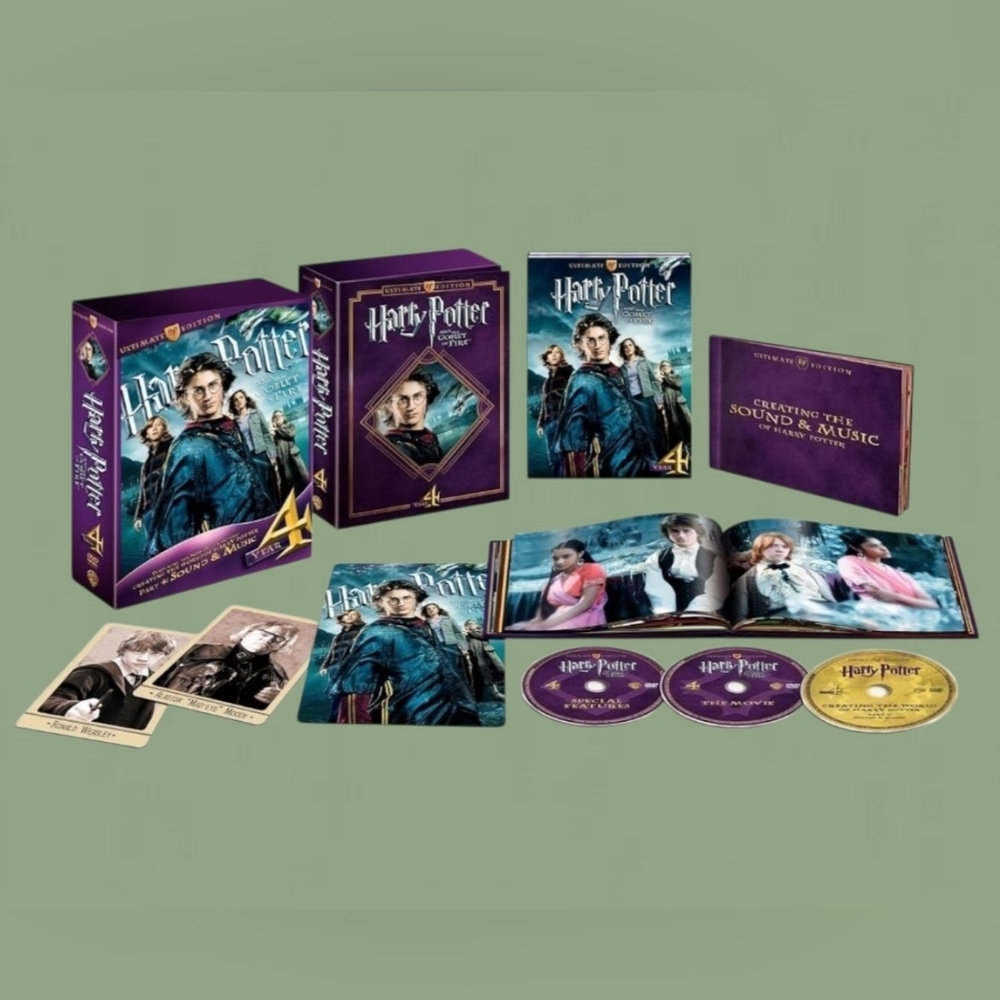 HARRY POTTER AND THE GOBLET OF FIRE ULTIMATE EDITION DVD SET